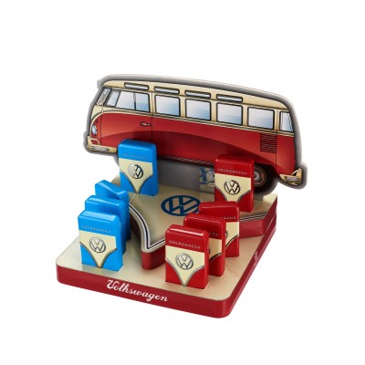 Αναπτήρας VW Full Cap Metal Blue Flame 